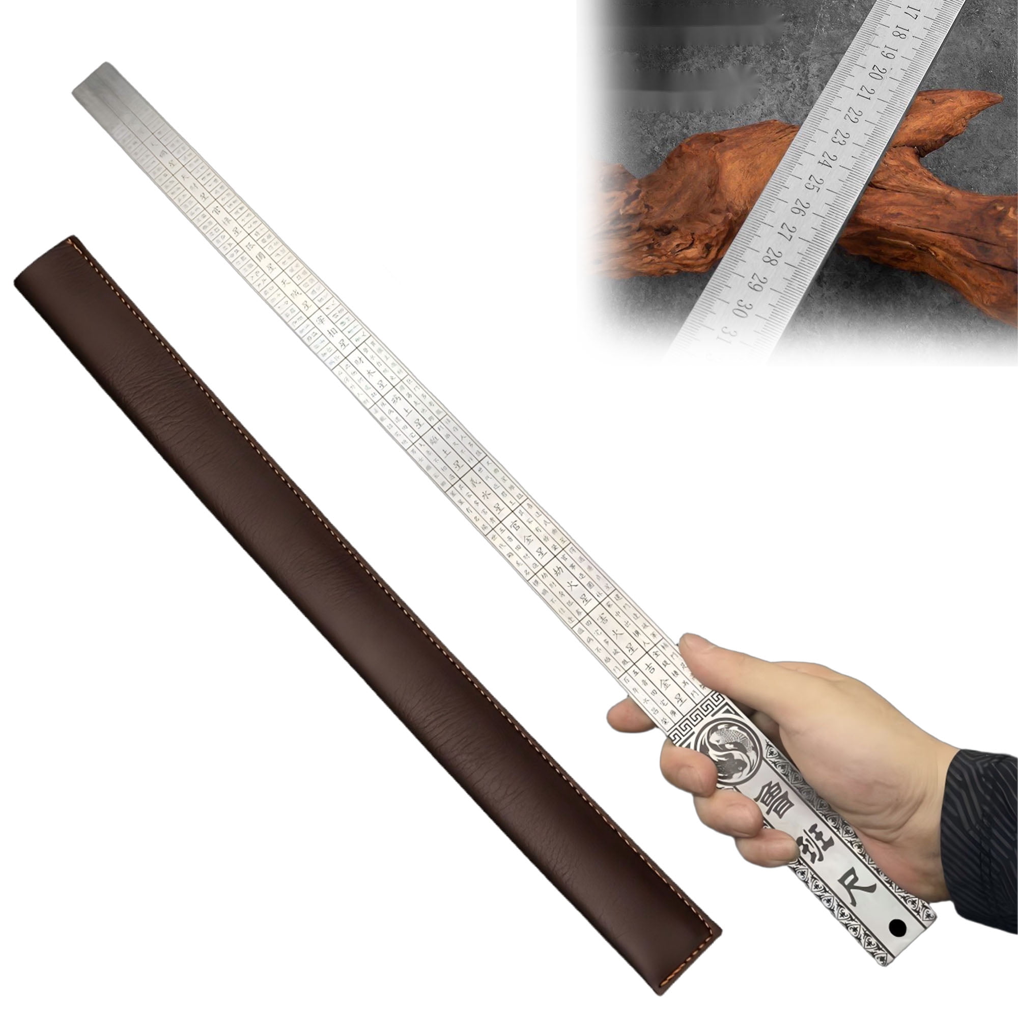 Heavy Duty Ruler(Unit of Measurement: inch & cm), 20