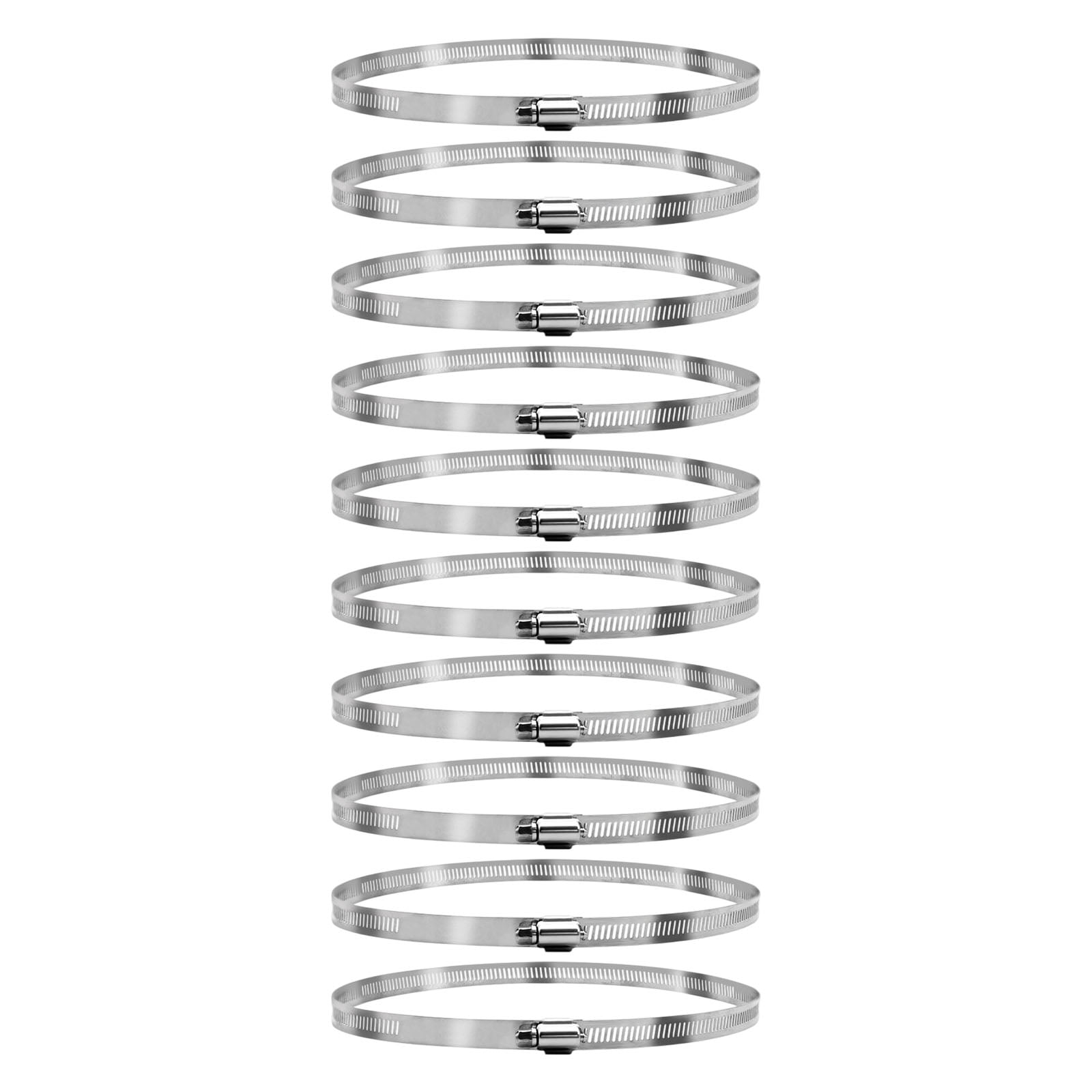 Rust Less Steel Heavy-Duty Rustless Steel Hose Clamps - Automotive Exhaust Systems ...