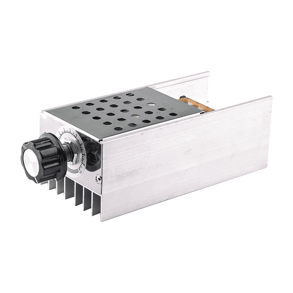 Heavy Duty SCR Voltages Regulator 6000W With Motor Speed Control Thermals Dimming Adjustment Function Easy Installation
