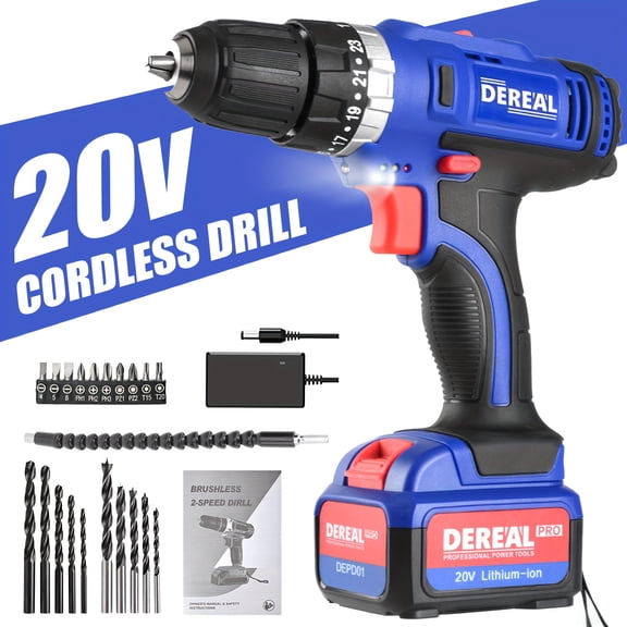 Heavy Duty SDS Plus Rotating Hammer Drill - Dual-Mode Multi-Force Adjustment for Concrete/Brick Walls, with Carrying Case & Drill Bits, Ideal Christmas Gift for Home Decoration Construction
