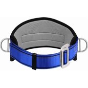 Heavy Duty Safety Harness Belt, Positioning Climbing Belt with Ergonomic Waist Pad & 2 Side D Rings, Personal Protective Equipment for Work Positioning and Fall Restraint