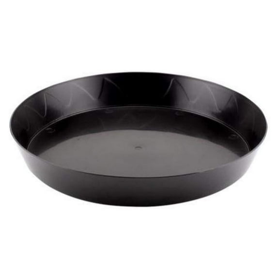 Heavy Duty Saucer with Tall Sides 25 Inch, Black (724946)