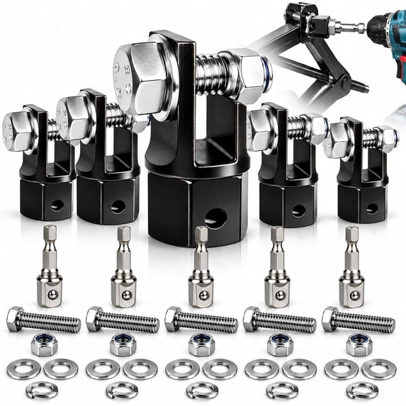 Heavy Duty Scissor Jack Adapter, 1/2 Inch Drive, 13/16 Inch Lug Wrench ...