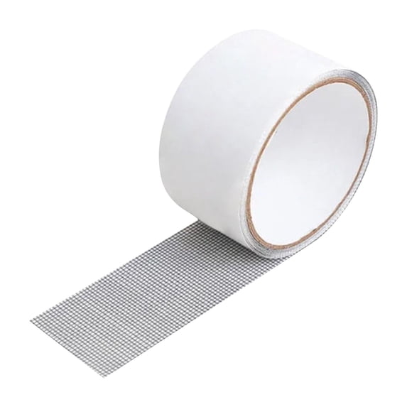 Heavy Duty Screen Repair Tape, Window Screen Patch with Strong Adhesive, Waterproof Patch for Window Screen and Door Tears Holes, Covering Damage on Screens