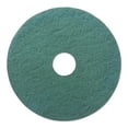 thumbnail image 1 of Heavy-Duty Scrubbing Floor Pads, 18" Diameter, Green, 5/carton | Bundle of 5 Cartons, 1 of 3