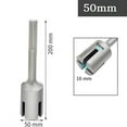thumbnail image 1 of Heavy Duty Sds-Max T Post Ground Rod Driver Tool forged Steel Drill Bit Driver 30MM 45MM 50MM 65MM Hammer Drill Rod Converter, 1 of 7