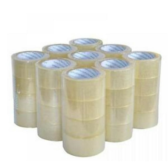 Heavy Duty Sealing Packing Tape - 12 Rolls, 2.1mil thick, 55 Yards, 165Ft