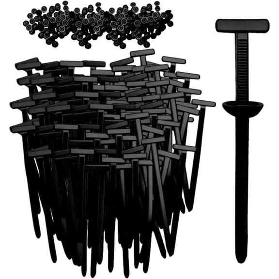 Heavy Duty Self-Locking Nylon Cable Tie Buckle, Universal Wire Harness Clip, Multi-Functional Zip Tie Mount For Auto Repair, Home Organization And Industrial Cable Management(100pcs)