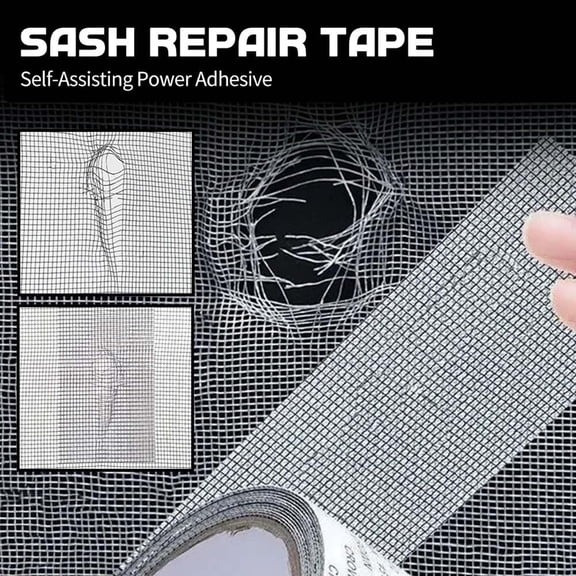 Heavy Duty Self Window Screen and Curtain Tape for Secure Home Installation