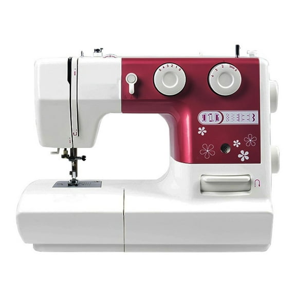 Heavy Duty Sewing Machine, 8 Built-in Stitches, Metal Frame, Twin Needle, Multifunctional Household Sewing Tools ,Easy to Use
