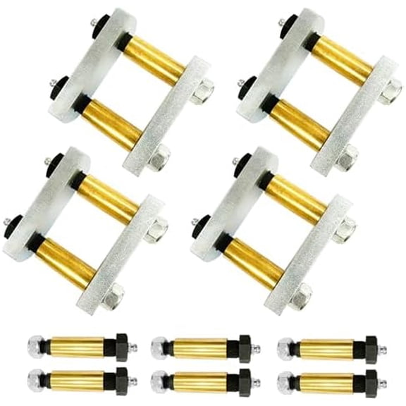 Heavy Duty Shackle Upgrade Kit Trailer Shackle kit 2.25" Shackles Tandem Axle Replaces UO12-016