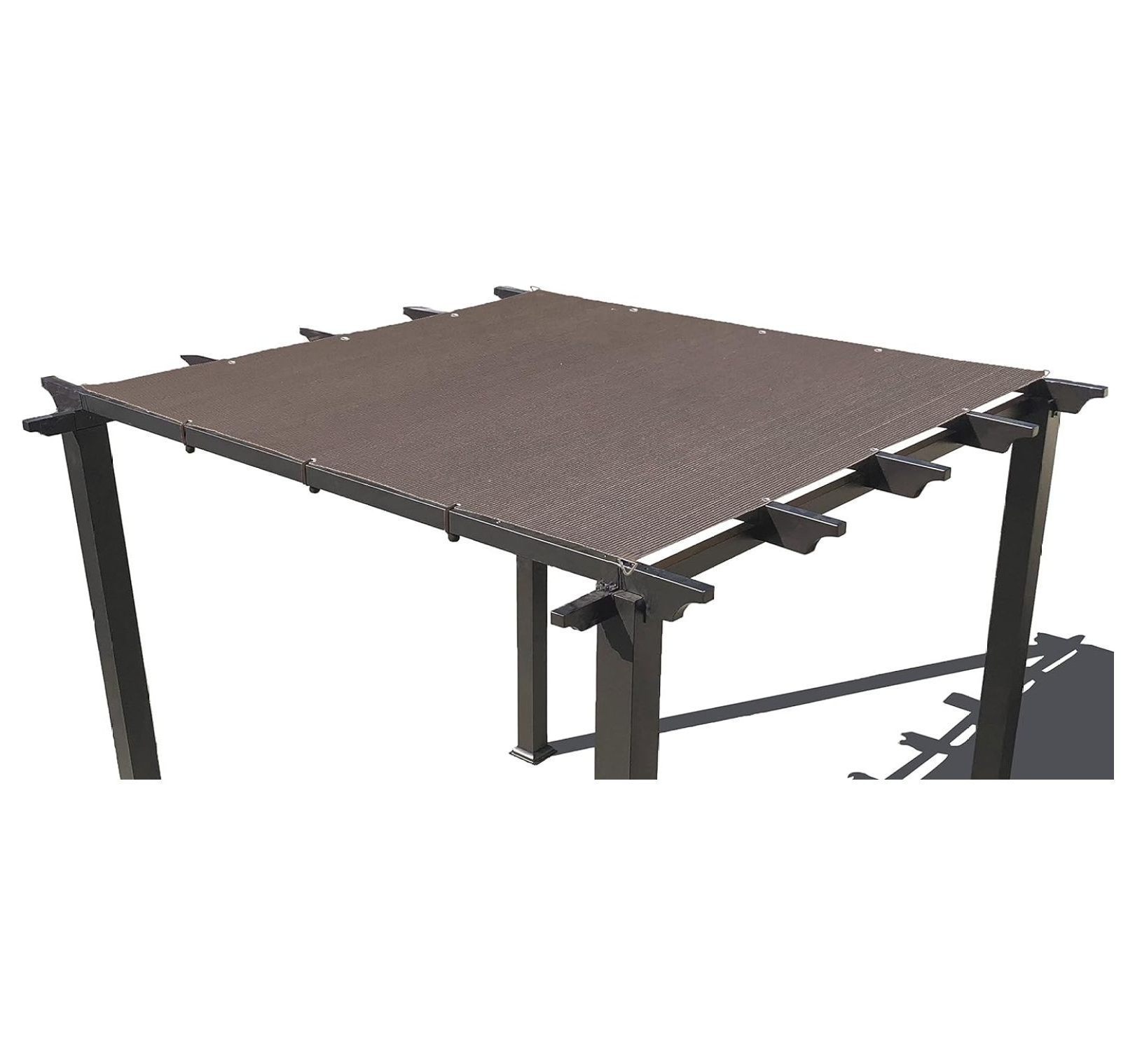 Heavy Duty Shade Sail Straight Edge Sun Shade Cover Shade Cloth for