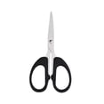thumbnail image 1 of Heavy Duty Sharp Stainless Steel 2.6x5.5" Scissors - Cutting Scissors for Sheet, Stamp, Craft, Curved Blade Tips - Medium, 1 of 6