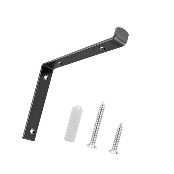 Heavy Duty Shelf Brackets with Screws Wall Mounted Metal Shelving Bracket