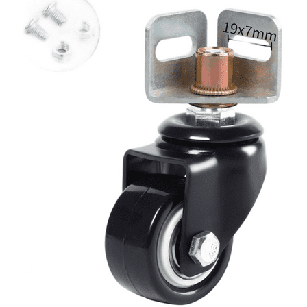 Heavy Duty Shelf Casters Swivel Wheels With Brake,All-Powerful Wheels.