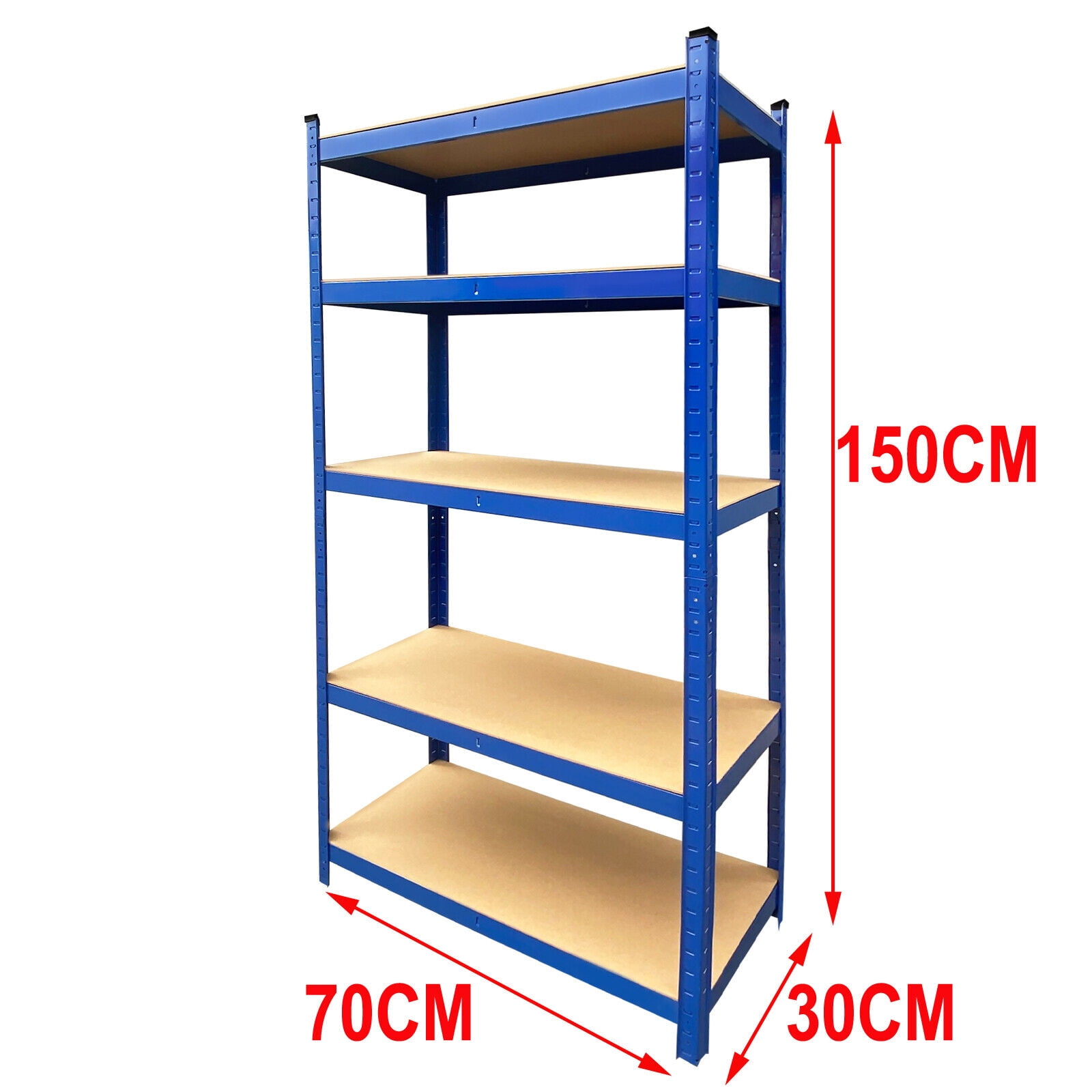 Heavy Duty Shelf Garage Steel Metal Storage 5 Level Adjustable Home Shelves Rack