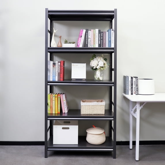 Heavy Duty Shelving Unit for Garage Storage, Storage rack, 2000lbs Capacity & Customizable Metal Shelves, 5-Tier Industrial Standing Shelf, 63"H Shelves Organizer