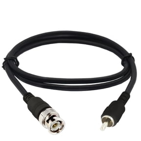 Heavy Duty Shielded BNC To Video Cord AV Cord With AntiInterference Shielding Coaxial Wire 1.5Meters/59.05inch