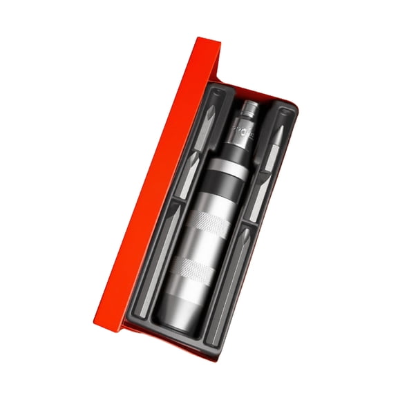 Heavy Duty Shock Screwdriver Bit Tool Set Corrosions Alloy Steel Various Size Ergonomic Design Carry Case