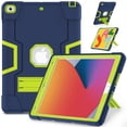 thumbnail image 1 of Heavy Duty Shockproof Case For iPad 7th 8th 9th Generation 10.2 inch with Kickstand, 3 Layer Protection Case Rugged Cover, 1 of 9
