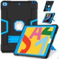 thumbnail image 1 of Heavy Duty Shockproof Case For iPad 7th 8th 9th Generation 10.2 inch with Kickstand, 3 Layer Protection Case Rugged Cover, 1 of 8