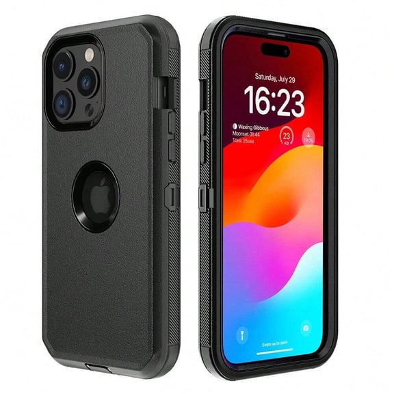 Heavy Duty Shockproof Rugged Cover For iPhone 16 Pro Max 15 14 13 XR Phone Case