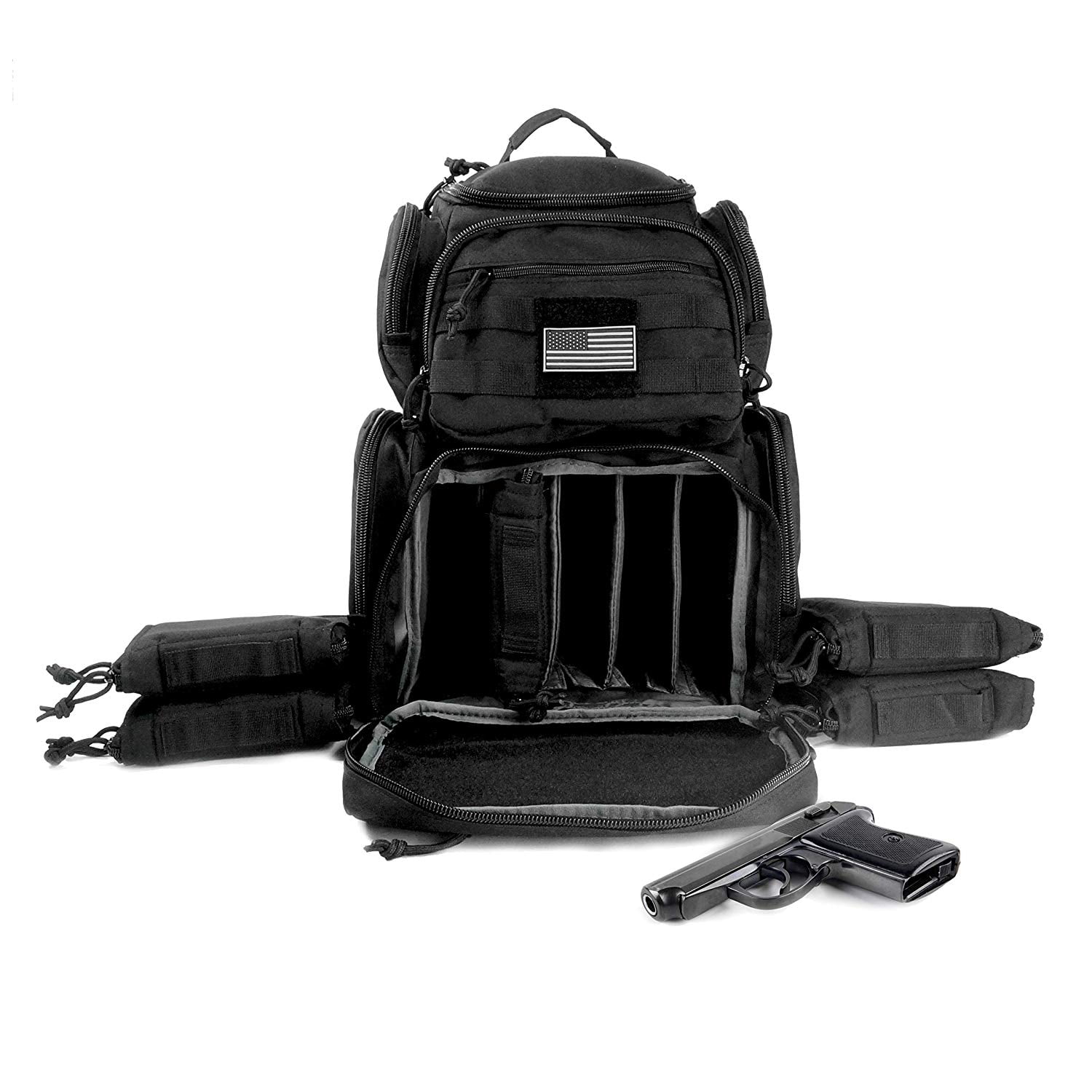 Heavy Duty Shooting Range Backpack High Quality Patriot Rucksack With