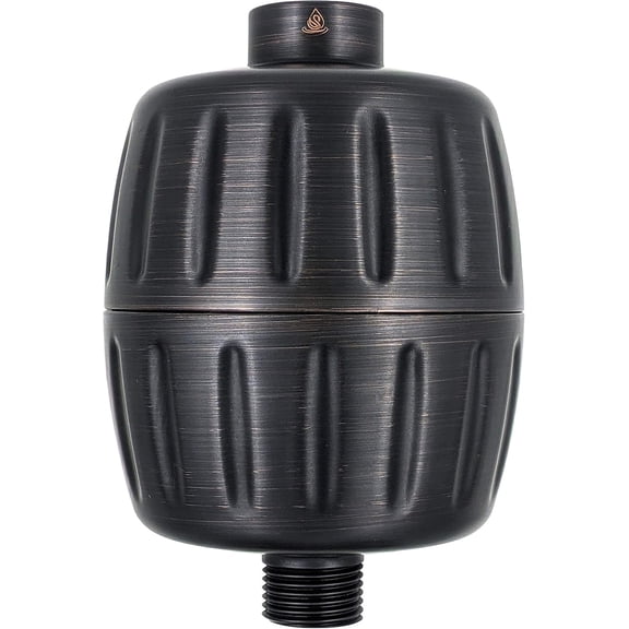 Heavy Duty Shower Filter - 30x Filtration - Universal Multi-Stage Shower Filter Reduces , Chlorine & Odors - Oil Rubbed Bronze (SF500)