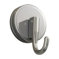 Heavy Duty Shower Hooks | Removable Suction Cup Hangers for Bathroom Towels & Robes | White & Gray Plastic Hooks | 5.7x5.5x3.2cm | No Damage Wall Mount