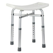 Heavy Duty Shower Stool 500lb, 6 Height Adjustable Tool Free Lightweight Alloy Aluminum Anti-Slip Shower Chair, Shower Seats for Elderly, Bath Bench with Padded Seat for Seniors, Elderly, Disabled