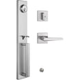 thumbnail image 1 of Heavy Duty Single Door Handleset in Brushed Nickel Finish,Resersible for Both Left and Right Handed,USMDHST2016SN, 1 of 11