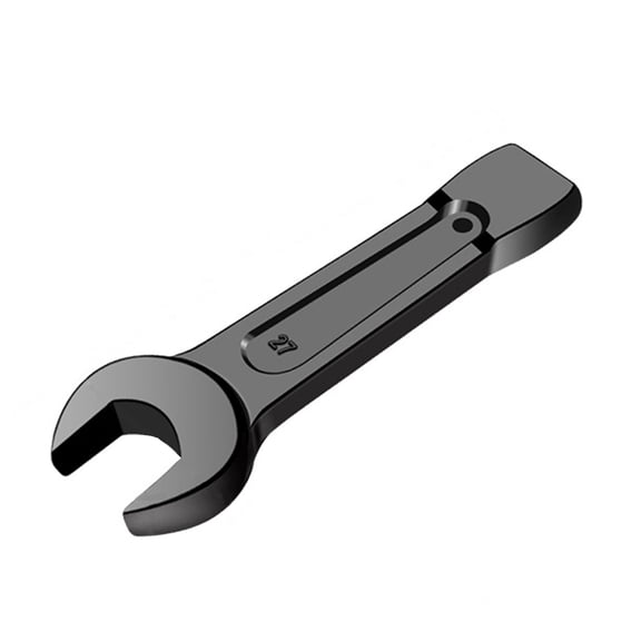 Heavy Duty Single Open Ended Wrench Spanner Handle Open Ended Spanner High Carbon Steel Wrench 24/27/30/32/34/36/38mm