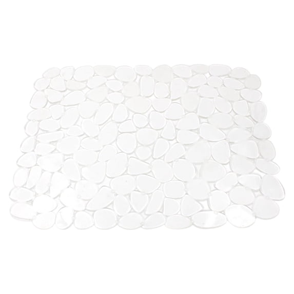 Heavy Duty Sink Mat, Cuttable Kitchen Sink Liner for Stainless Steel Sinks, Non-Slip Dishwasher Rack Protector, Odorless Drainboard Mat for Bottom 12x16 inch Clear