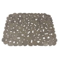 thumbnail image 1 of Heavy Duty Sink Mat, Cuttable Kitchen Sink Liner for Stainless Steel Sinks, Non-Slip Dishwasher Rack Protector, Odorless Drainboard Mat for Bottom 12x16 inch Light Gray, 1 of 7