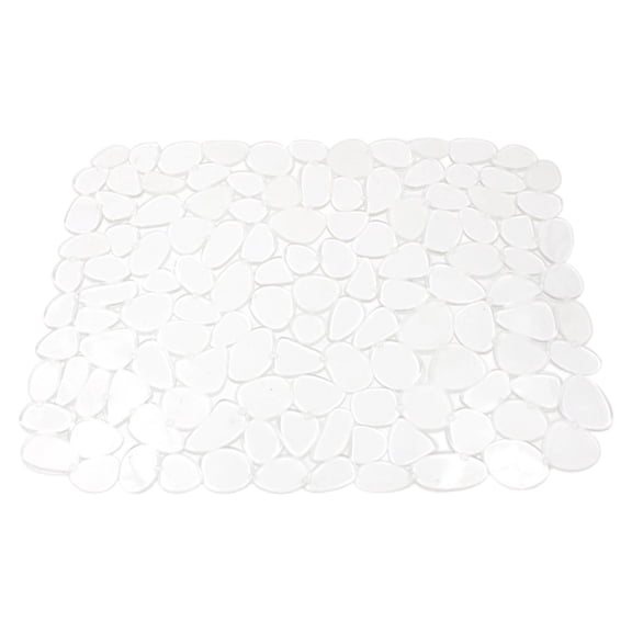 Heavy Duty Sink Mat Trimmable Kitchen Liner Non Slip Protective Grid for Stainless Steel Sinks Heat Resistant Design 16x12 InchClear