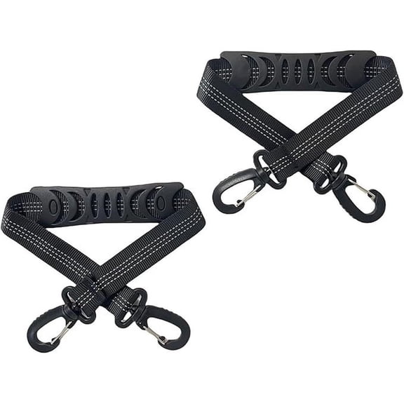 Heavy Duty Ski Boot Straps 2 Pack Nylon Carrying Storage Straps for Snowboard