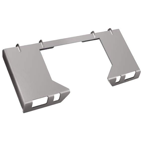 Heavy Duty Skid Steer Quick Attach Plate – Universal Adapter for Kubota & Compact Loaders/Tractors – 3/8" Industrial Grade Steel, Rust-Resistant – Fits Agricultural/Construction Machinery