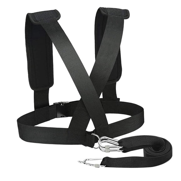Heavy Duty Sled Harness Tire Pulling Strap Speed Exerciser Band
