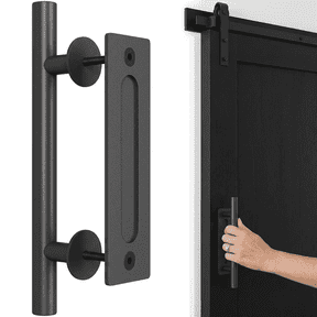 Heavy Duty Sliding Barn Door Handle Pull and Flush Hardware Set, Barn Door Handles, Sliding Glass Door Handle, Barn Door Hardware, Patio Door Handle, Bifold Door Hardware, Sliding Barn Door Hardware