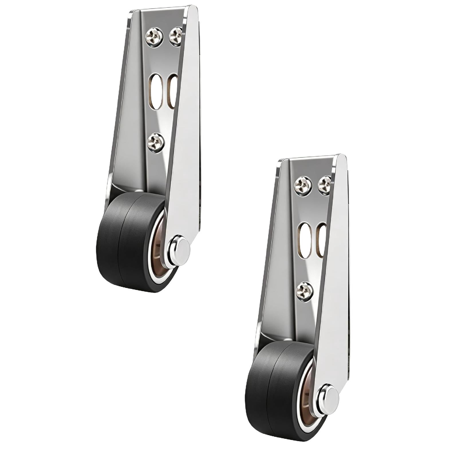 Heavy Duty Sliding Door Bottom Guide,3.11x0.98 Inches Vertical Track ...