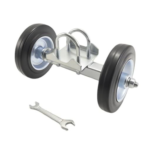 Heavy Duty Sliding Gate Rollers with Rubber Wheels - No-Track Gate Hardware Kit for Driveway, Fence & Industrial Gates - Weatherproof & Ultra-Durable Design$$Tools & Hardware Other