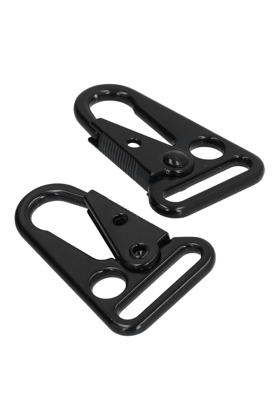 Heavy Duty Sling Snap Hook and Spring Key Chain Buckles for Luggage Bags Accessories, 2.0 x 1.3 inches / 5.0 x 3.2 cm