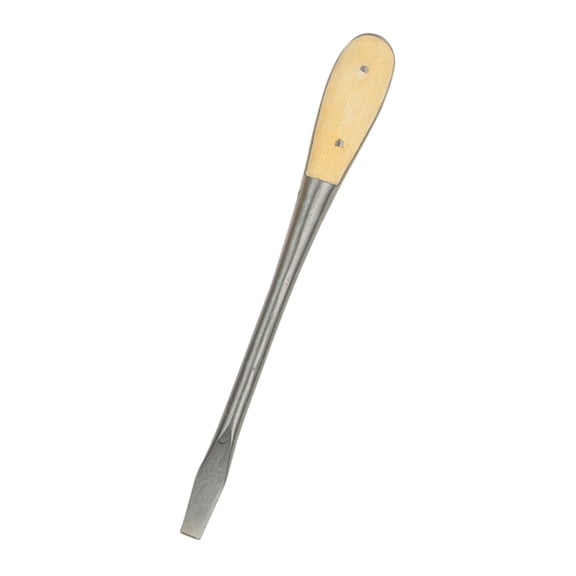 Heavy Duty Slotted Screwdriver With Wooden Handle Knockable Flat Head 6/8/10/12 Inch Home Machine Hand Repair Tools