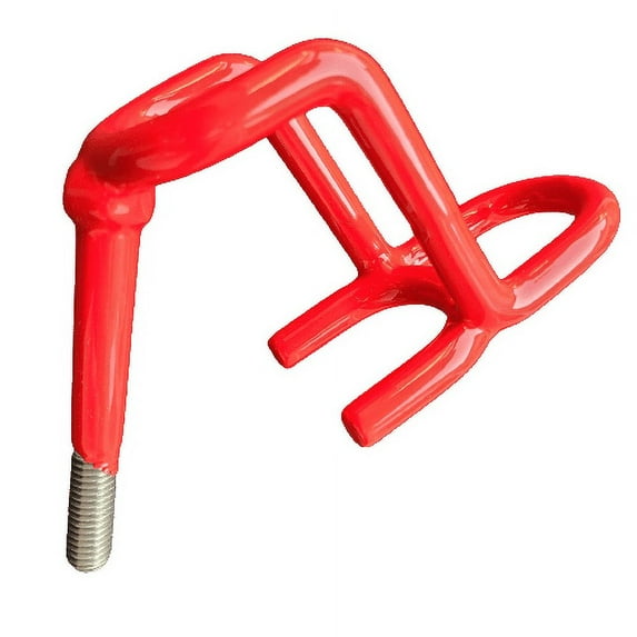 Heavy Duty Smackdown Fishing Rod Holder - Red 4" Stem