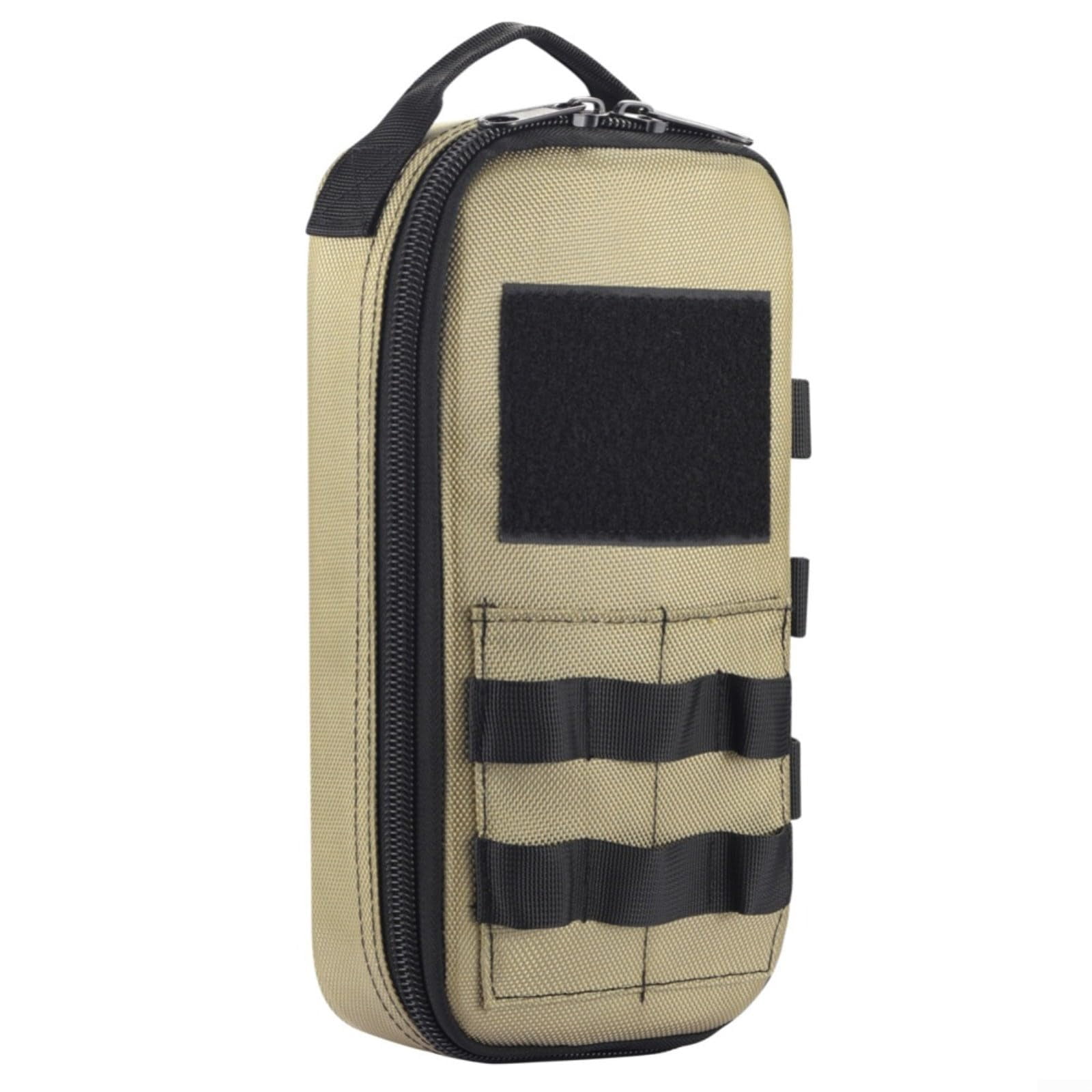 Heavy Duty Small Tool Bag Pouch Portable Utility Organizer Case with Zipper Handle. Perfect for Motorcycle, Road Bike, Electricians & More