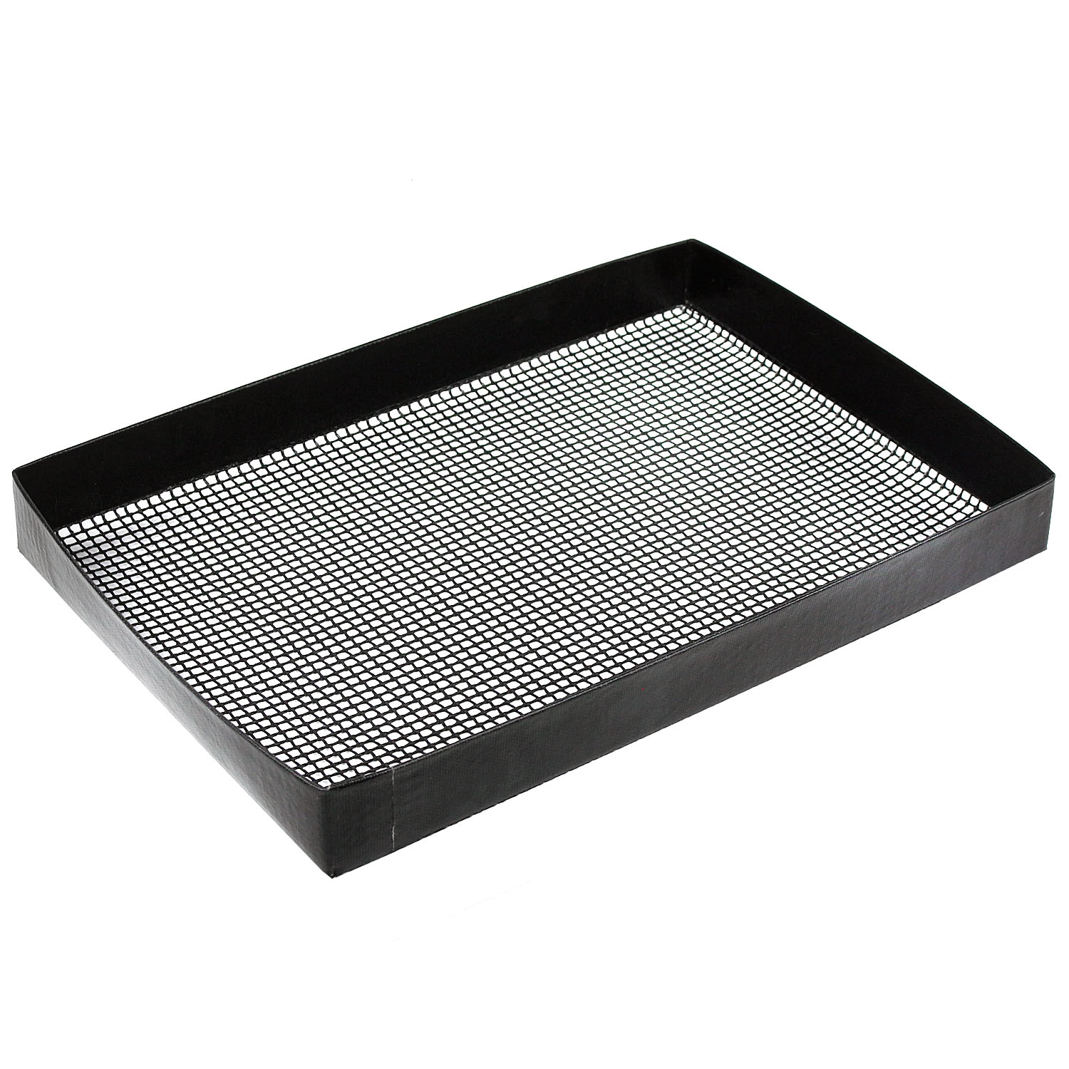 Heavy Duty Smoker BBQ Grill Basket 16.5" x 11.6" x 1.5" Non-Stick PTFE Wide Mesh Essentialware SNS111655 - image 1 of 3