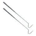 thumbnail image 1 of WRITWAA Extendable Snake Hook Silver Reptile Grabber Practical Safe Material 2Pcs, 1 of 7
