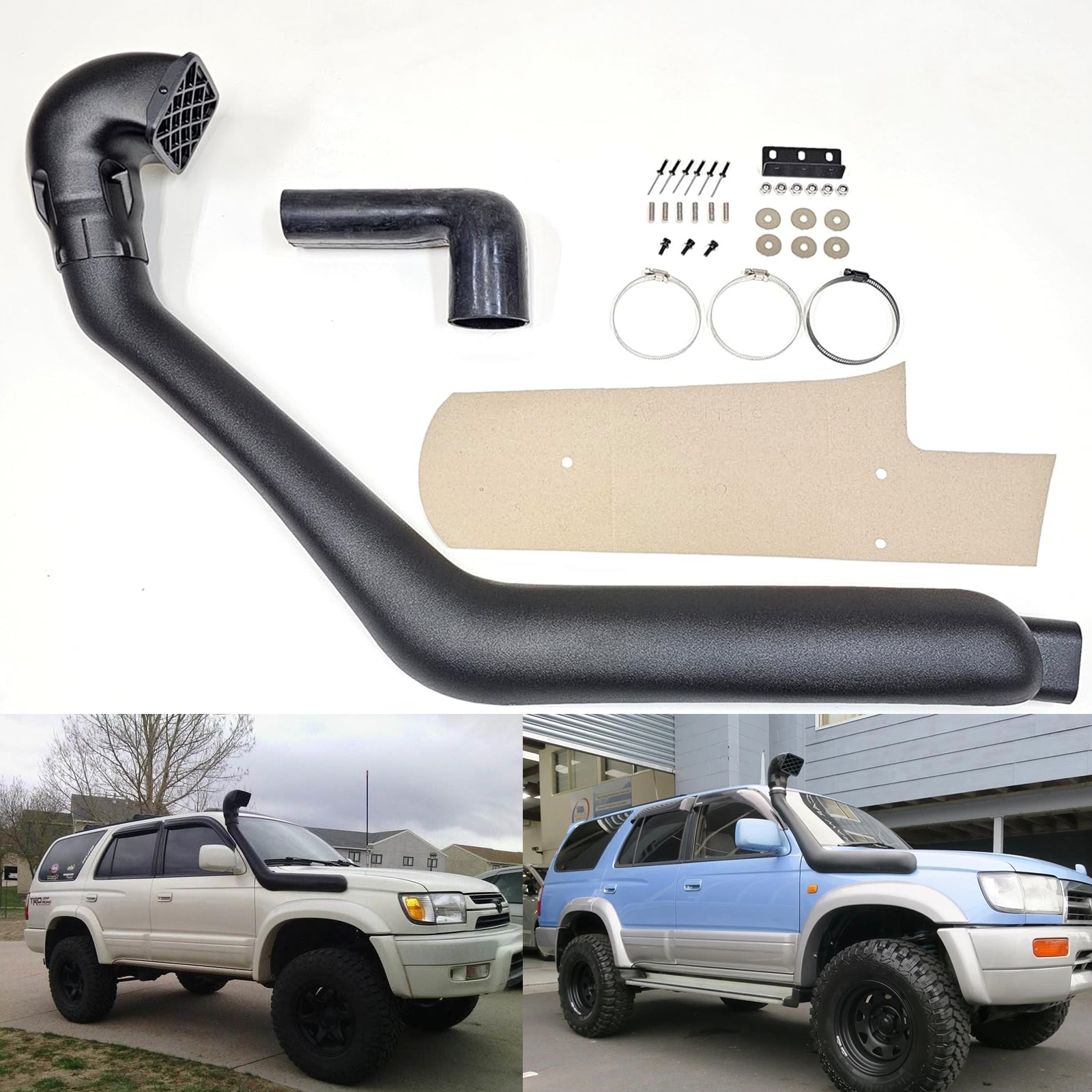 For 2005-2015 Toyota Tacoma ntake Ram Snorkel Kt Rollng Head 2.7L V4 For 2005-2015 Toyota Tacoma ntake Ram Snorkel Kt Rollng Head 2.7L V4