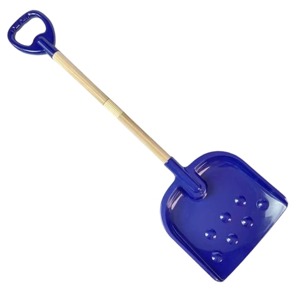 Heavy-Duty Snow & Sand Shovel | Durable Outdoor Tool | Multi-Purpose Beach/Winter Shovel with Non-Toxic Ergonomic Design | Ideal for Snow, Sand, and Outdoor Play, Blue, Snow Shovel