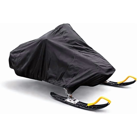 Heavy Duty Snowmobile Cover for Arctic Cat Riot 800 146 20202025, Water- & Wind-Resistant Outdoor Snowsled Cover, All-Weather Protection with Elastic Hem & Adjustable Drawstring